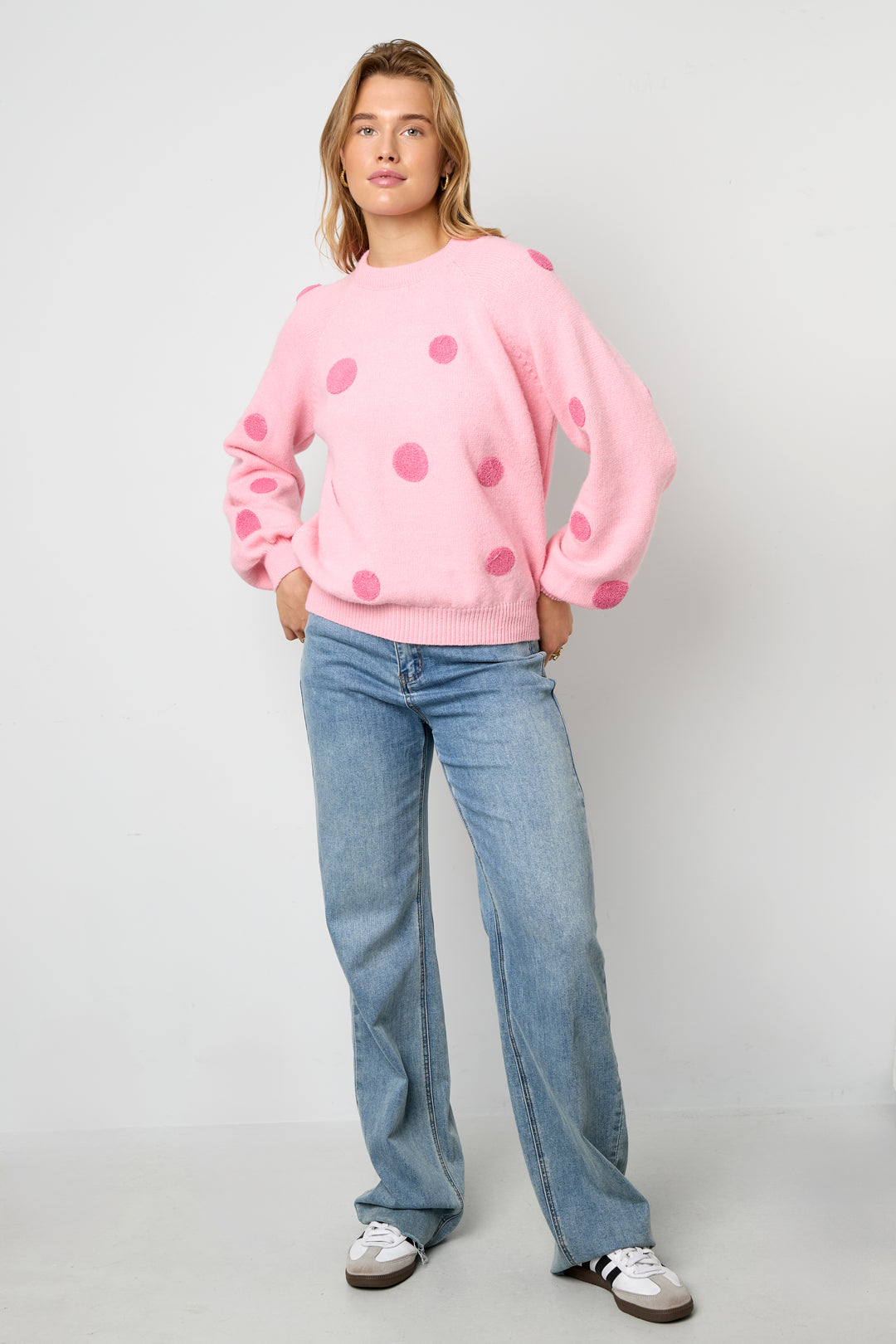 Maglione a pois
