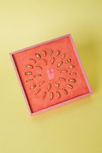 Set espositore per anelli in acciaio inossidabile lilli june
