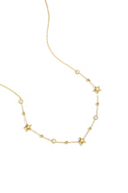 Collana con stelle e pietre