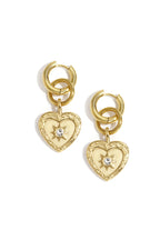 Orecchini pendenti a forma di cuore, casual, quotidiani, semplici, gioielli da donna