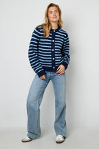 Cardigan a righe