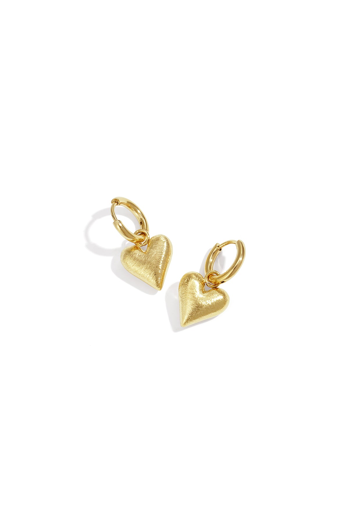 Orecchini pendenti a forma di cuore, casual, quotidiani, semplici, gioielli da donna