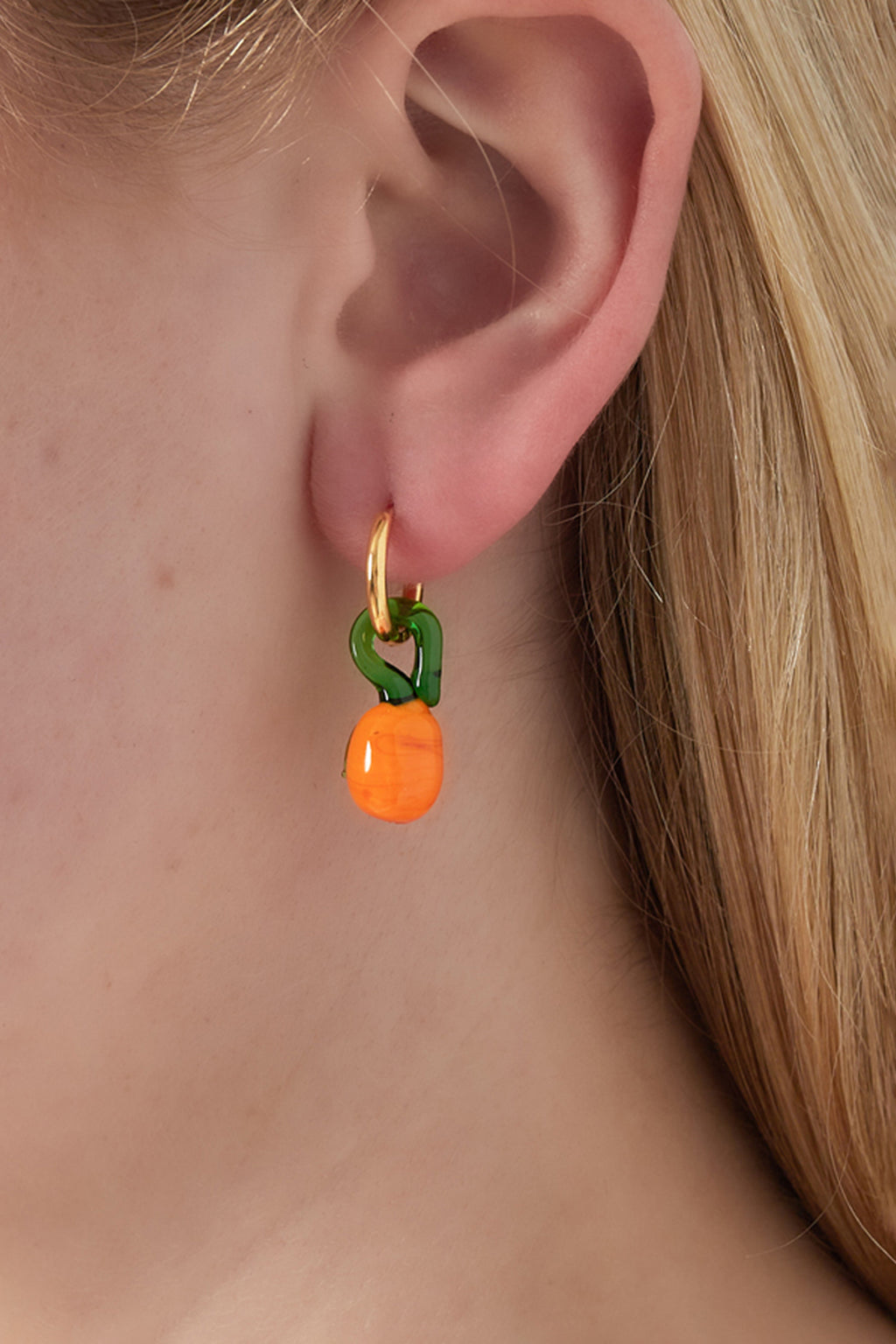 Orecchini con fiori d'arancio