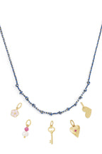 Collana a spirale in cotone fai da te