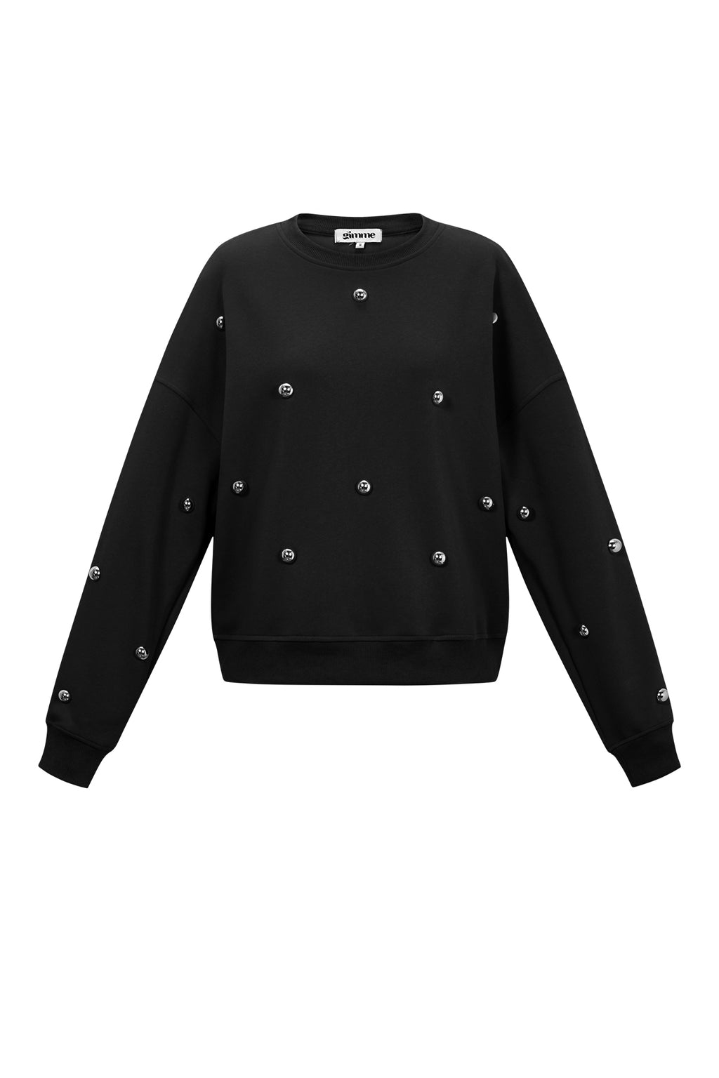 Maglione con borchie