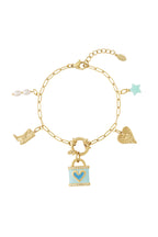 Bracciale fai da te "Blue Love"