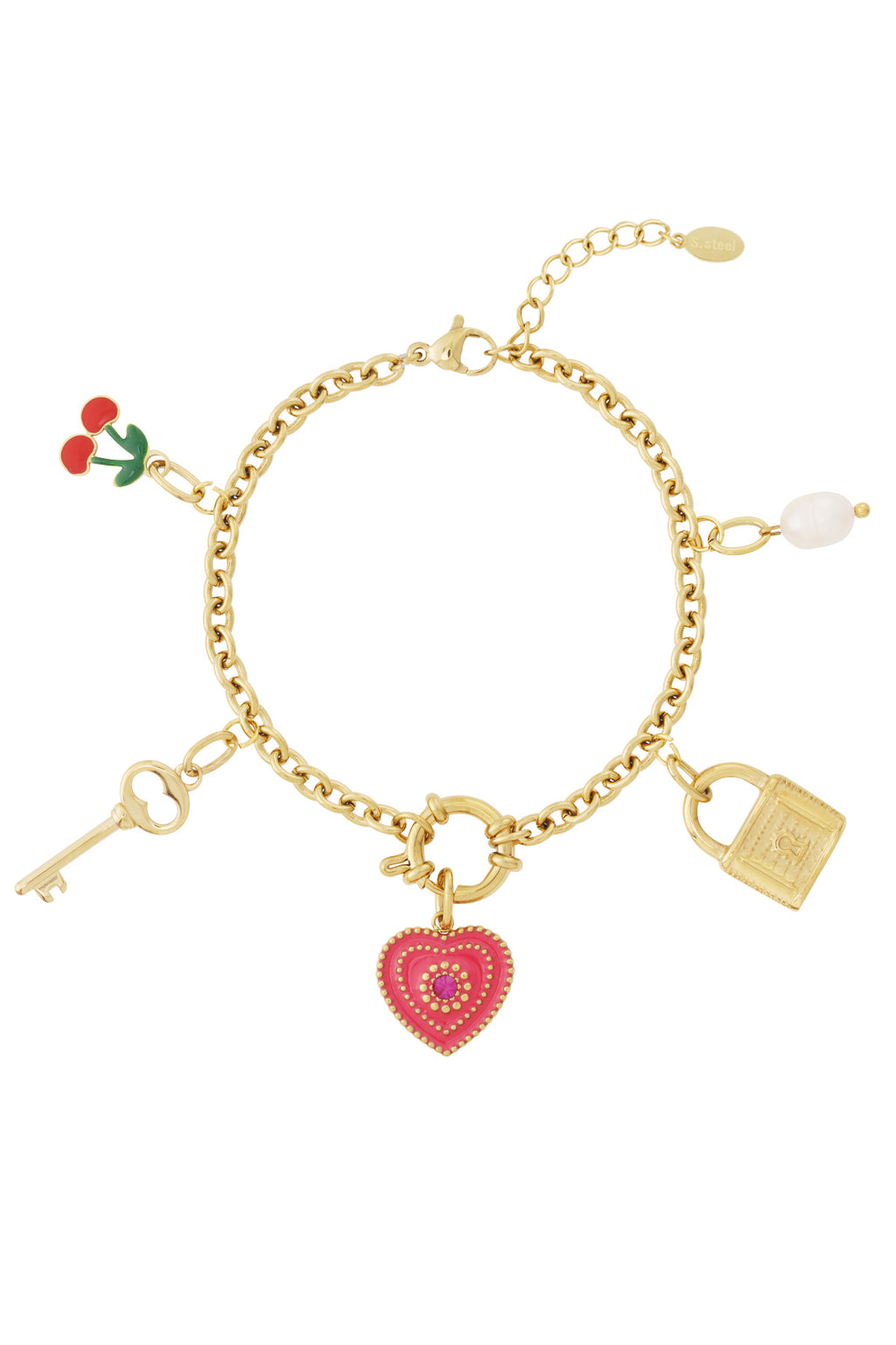 Braccialetto fai da te a forma di cuore