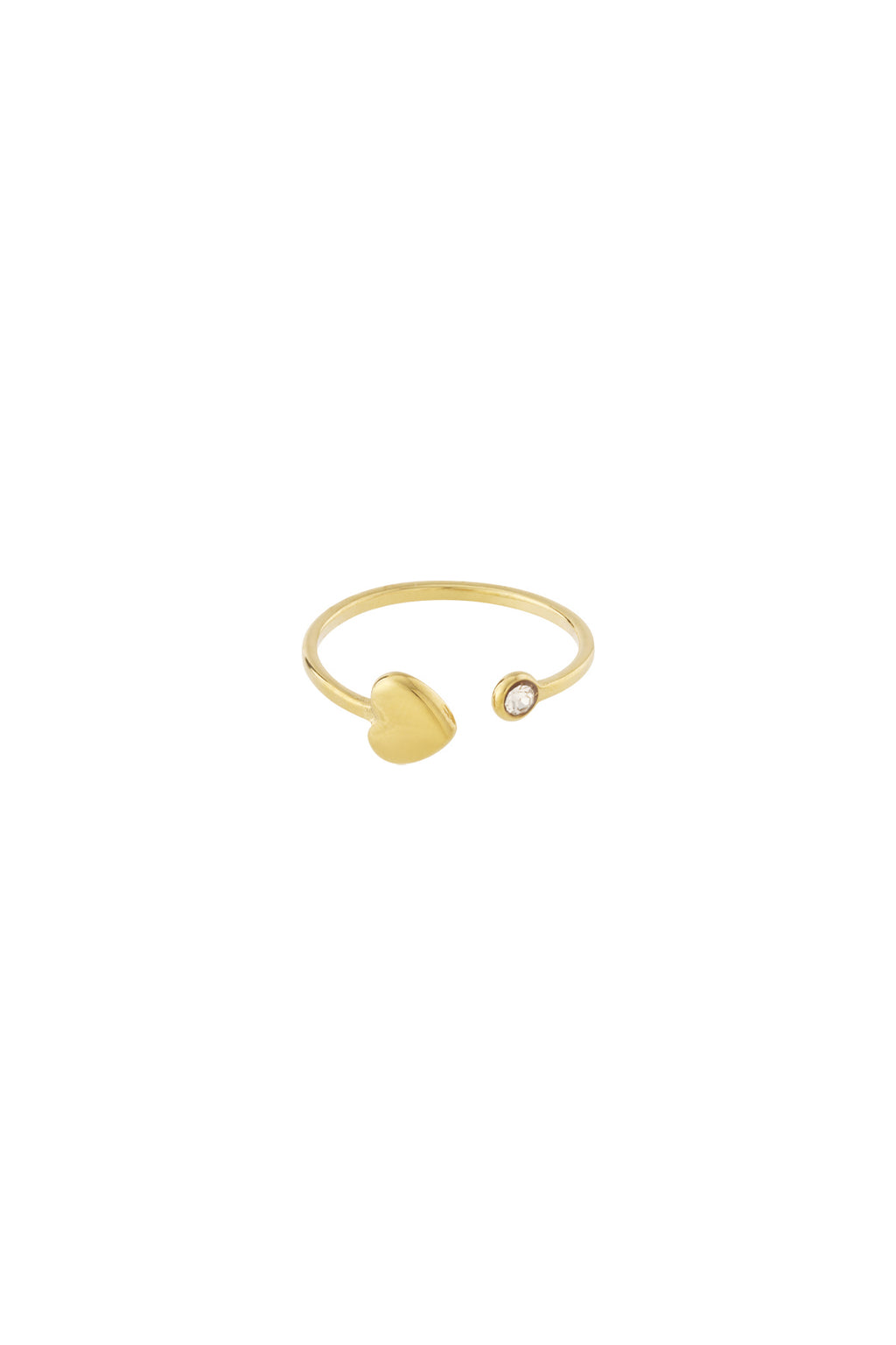Anello con pietra portafortuna