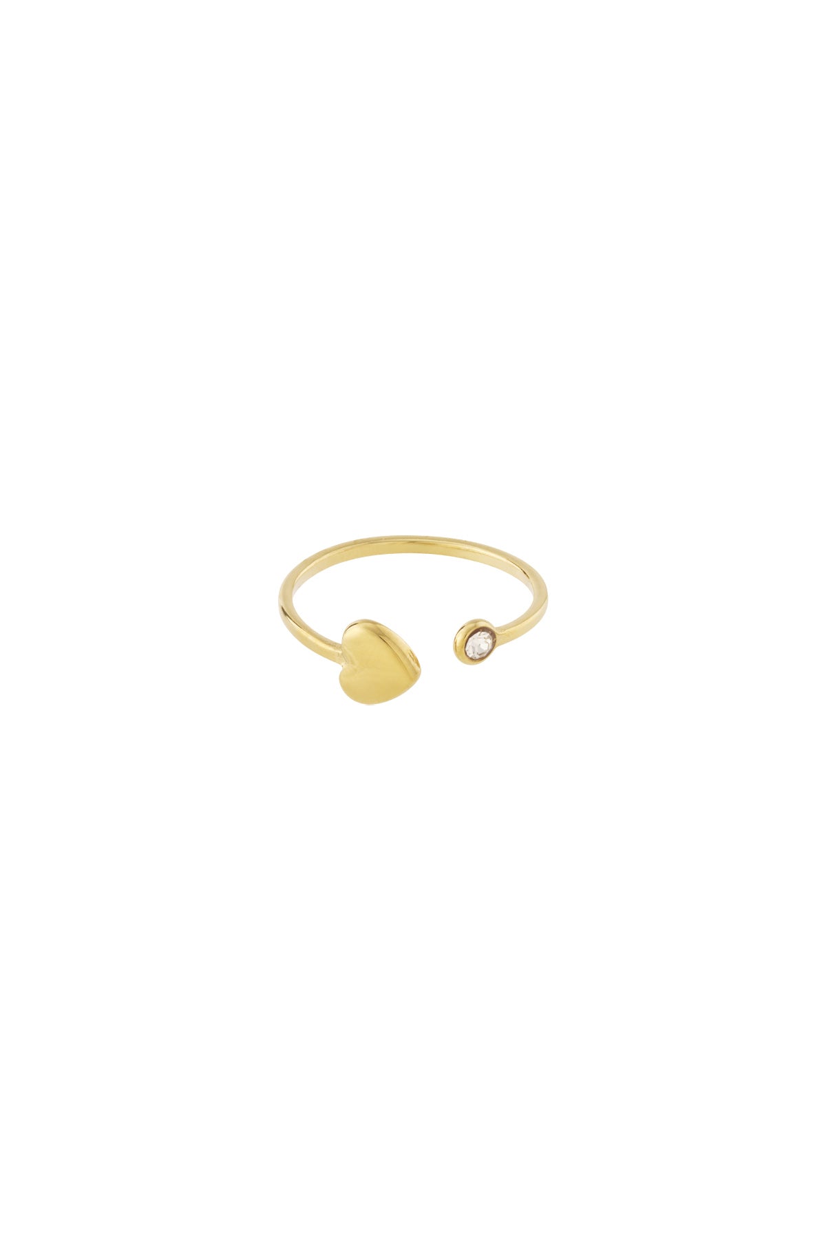 Anello con pietra portafortuna