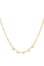 Collana a catena scintillante