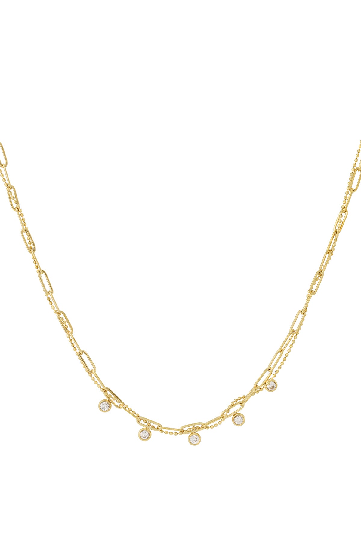 Collana a catena scintillante