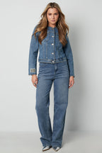 Denim Donna Giacca Corta Classic Fit
