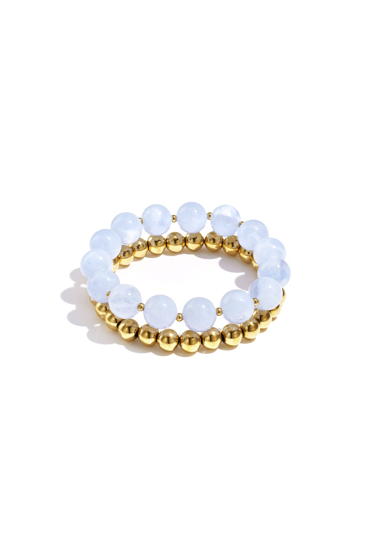 Bracciale con perle rotonde
