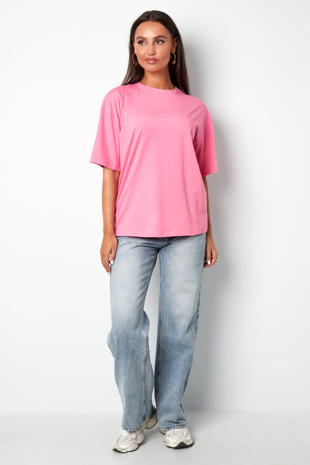 Cotton Maglietta Donna Casual Letters