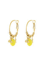 Orecchini limone con ciliegia