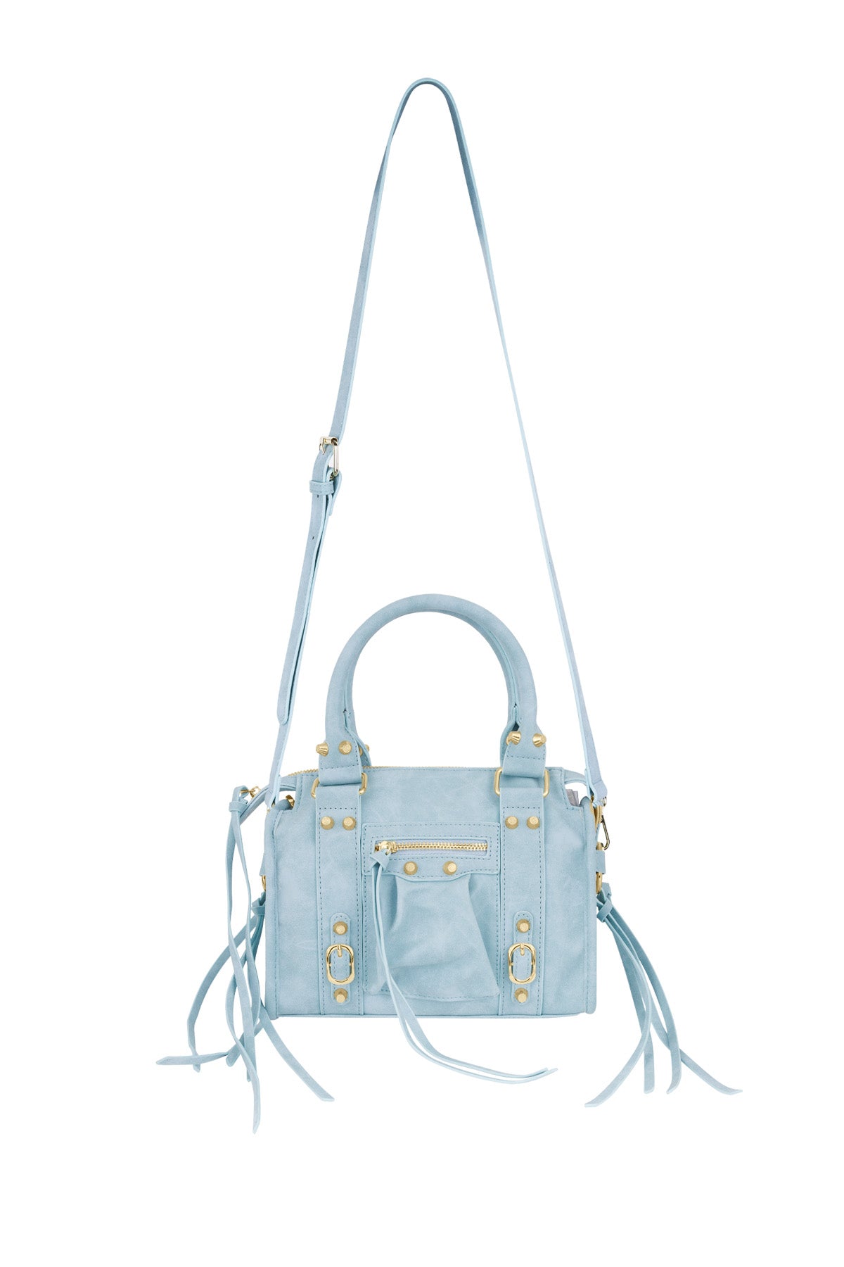 Borsa con frange Spring Accent