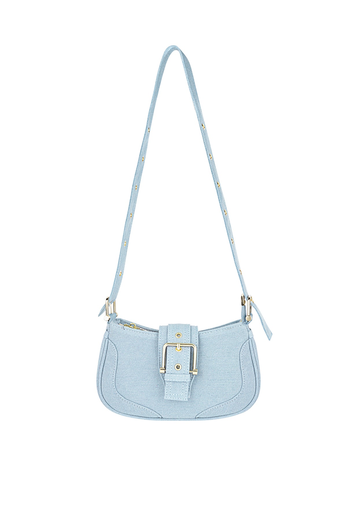 Borsa colorata con dettaglio fibbia