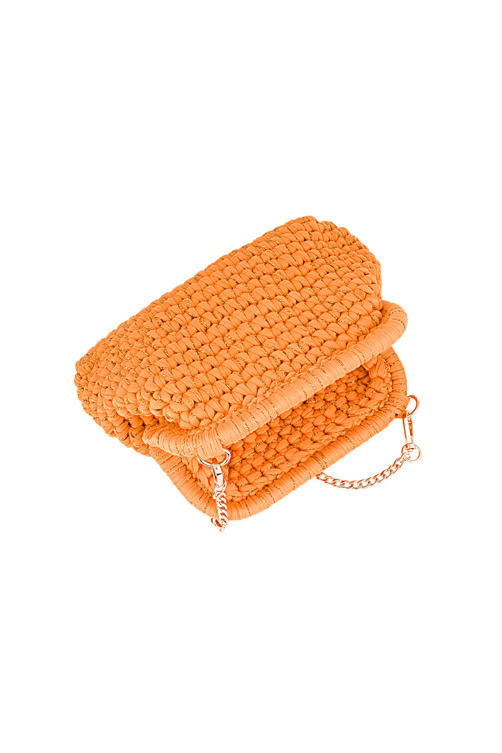 La borsa a tracolla colorata - arancione