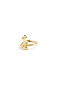 Anello con cuori regolabili