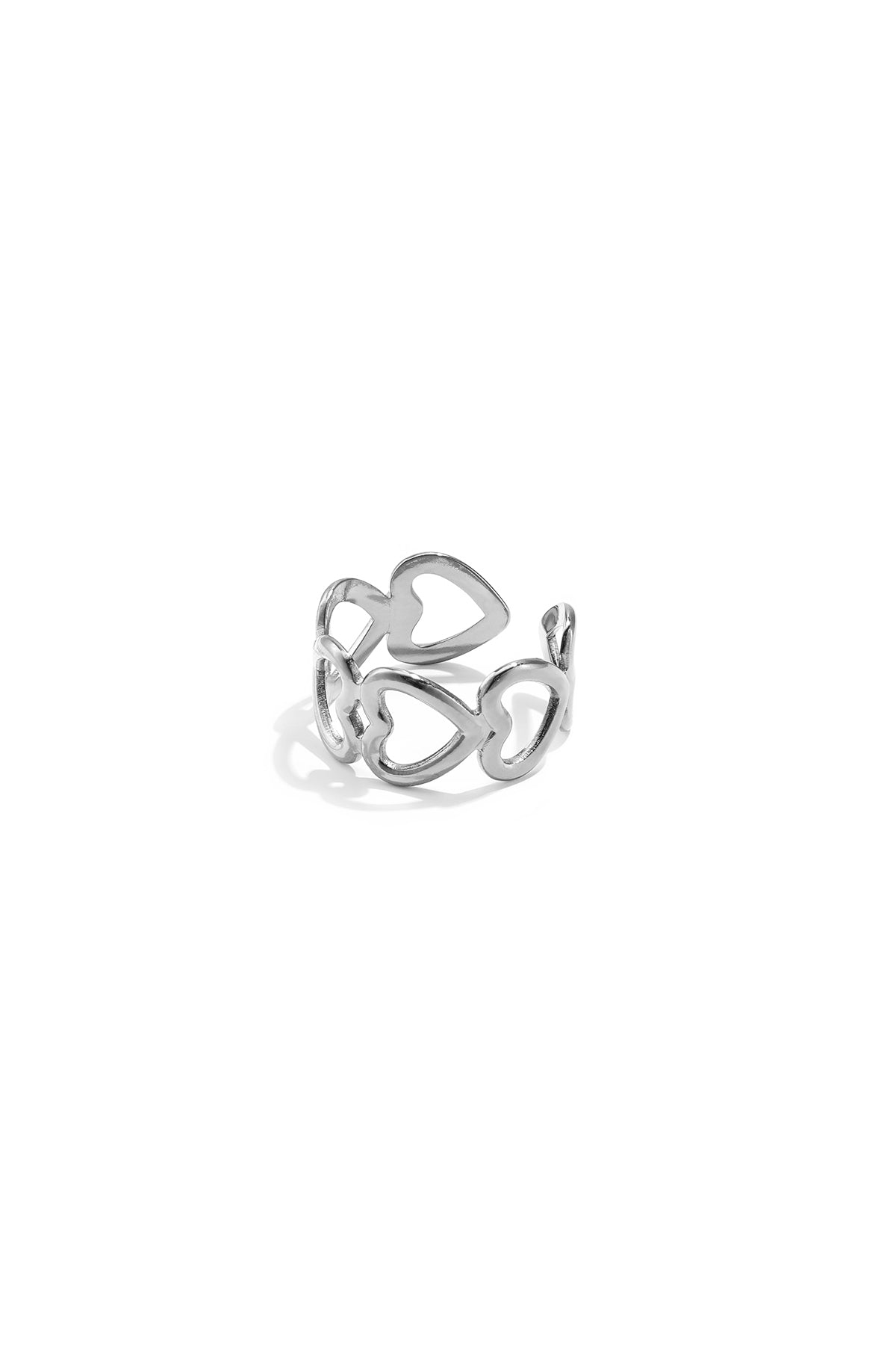 anello cuore collegato