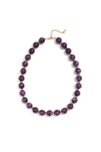 Collana di perline con perle dorate da 135 mm