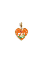 Ciondolo a forma di cuore con tulipani fai da te