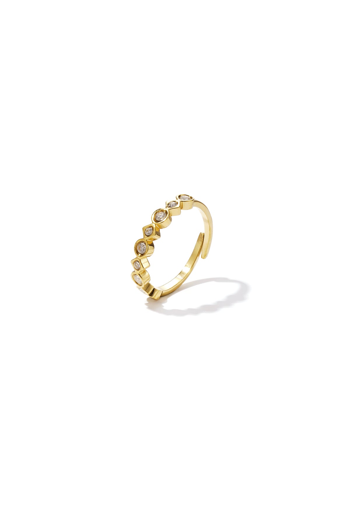 Anello con diverse forme e pietre
