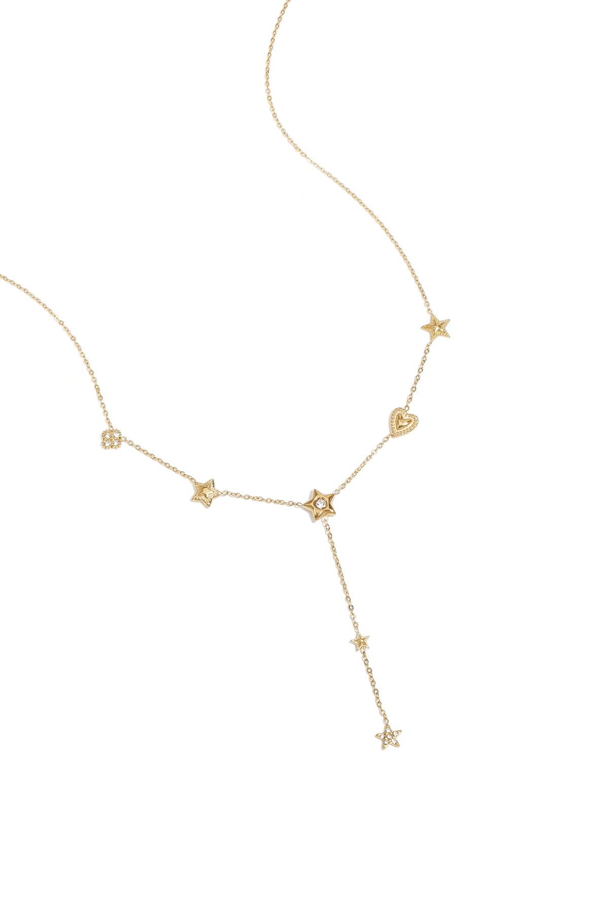 Collane con ciondolo in acciaio inossidabile, serie Star Casual Daily Simple, gioielli da donna