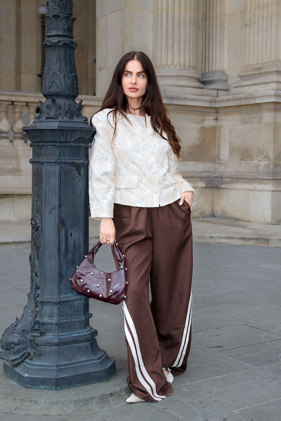 pantaloni a righe