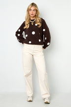Maglione a pois