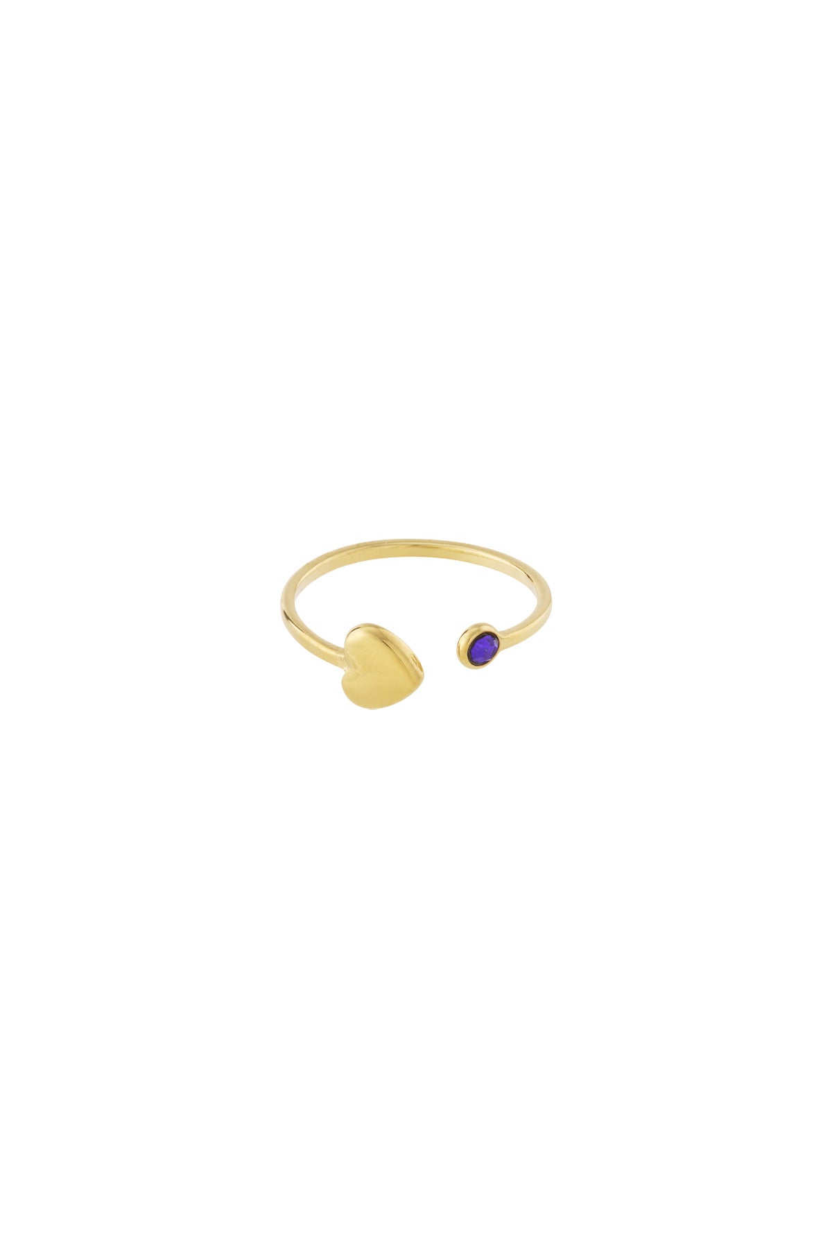 Anello con pietra portafortuna
