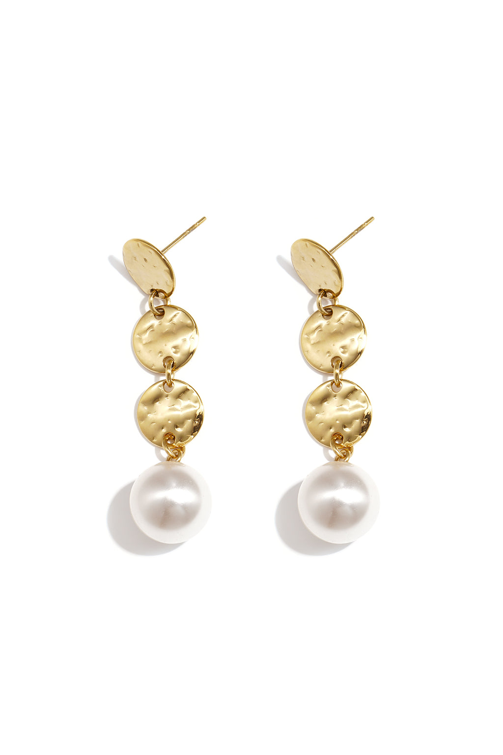 Orecchini pendenti in acciaio inossidabile dalla forma geometrica, eleganti e semplici, della serie Daily Simple, gioielli da donna.