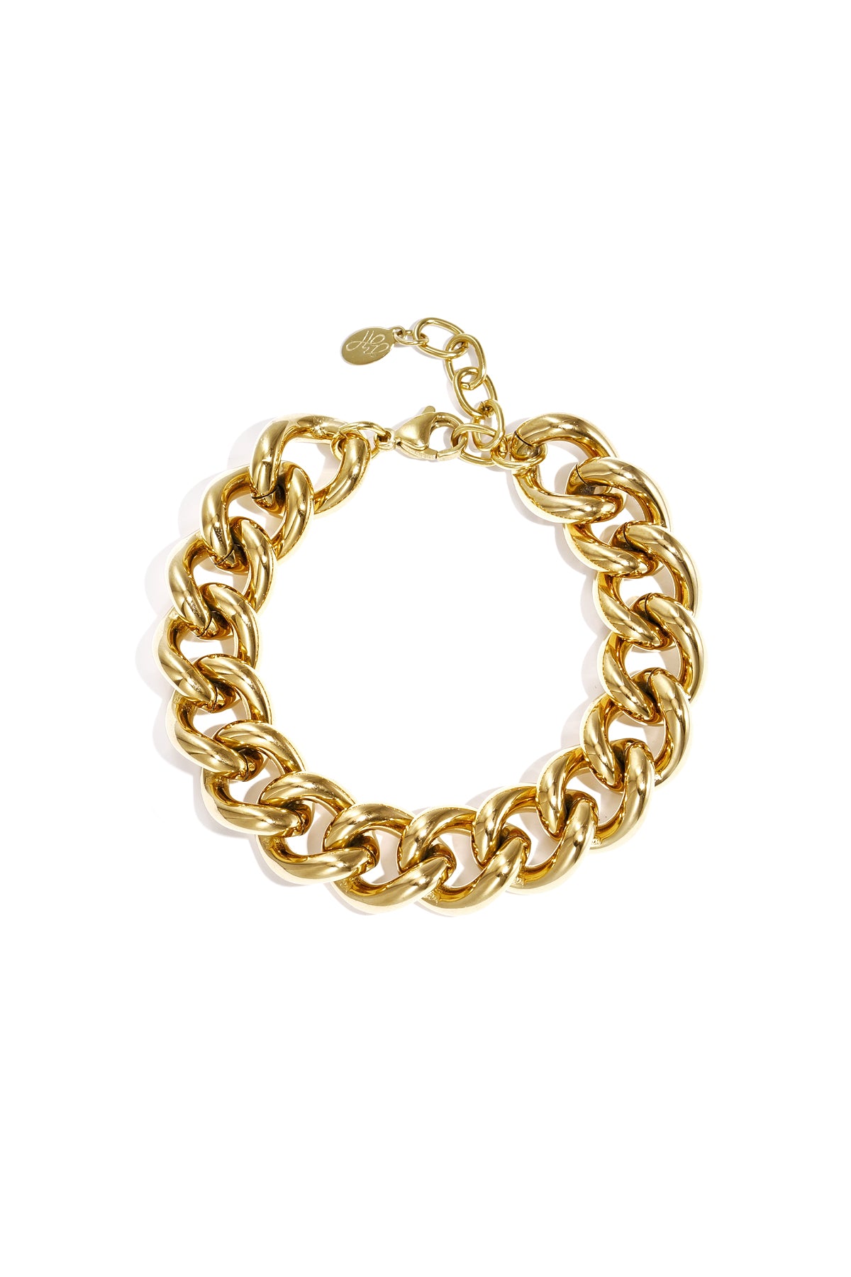 Bracciale con maglie importanti