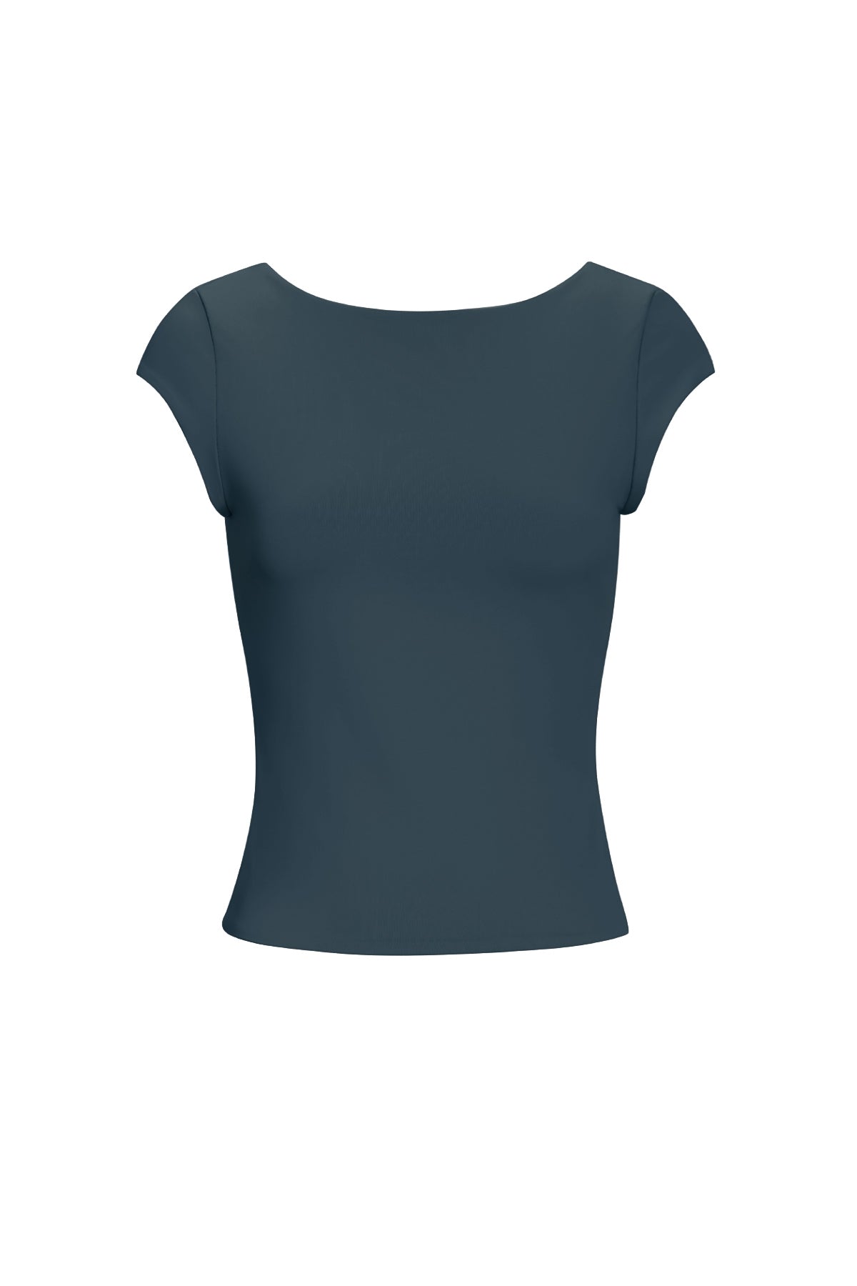 Maglietta Donna in Nylon Maglia Base Colore Puro Primavera/Estate