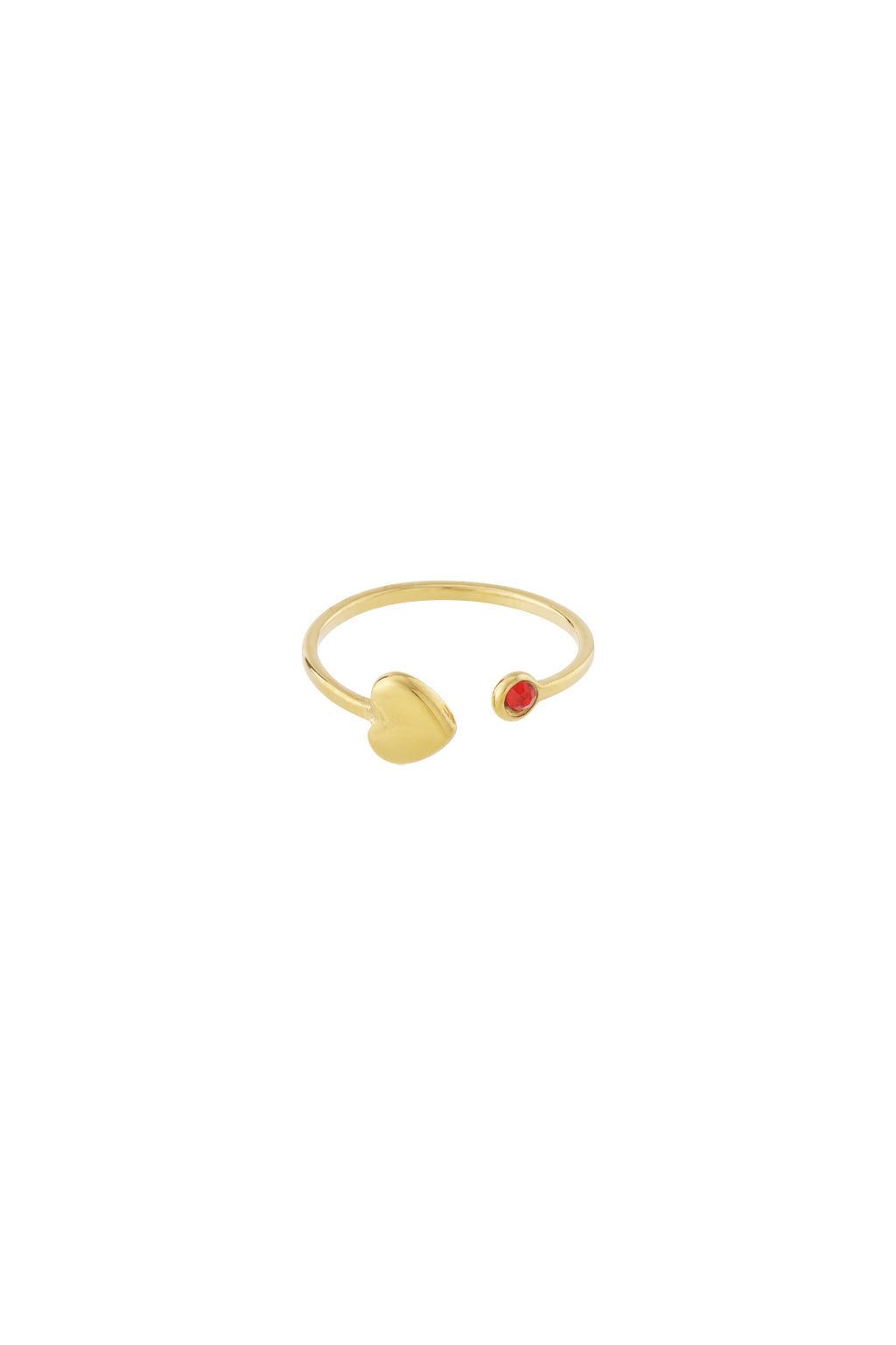 Anello con pietra portafortuna