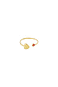 Anello con pietra portafortuna