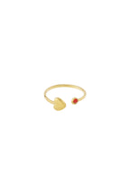 Anello con pietra portafortuna