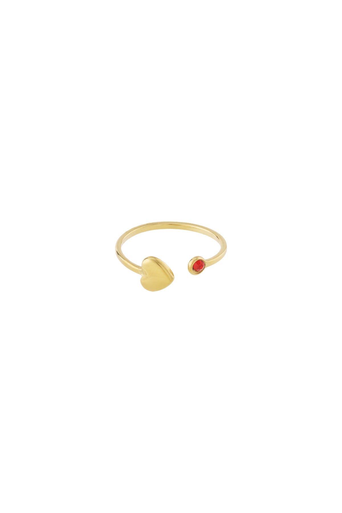 Anello con pietra portafortuna