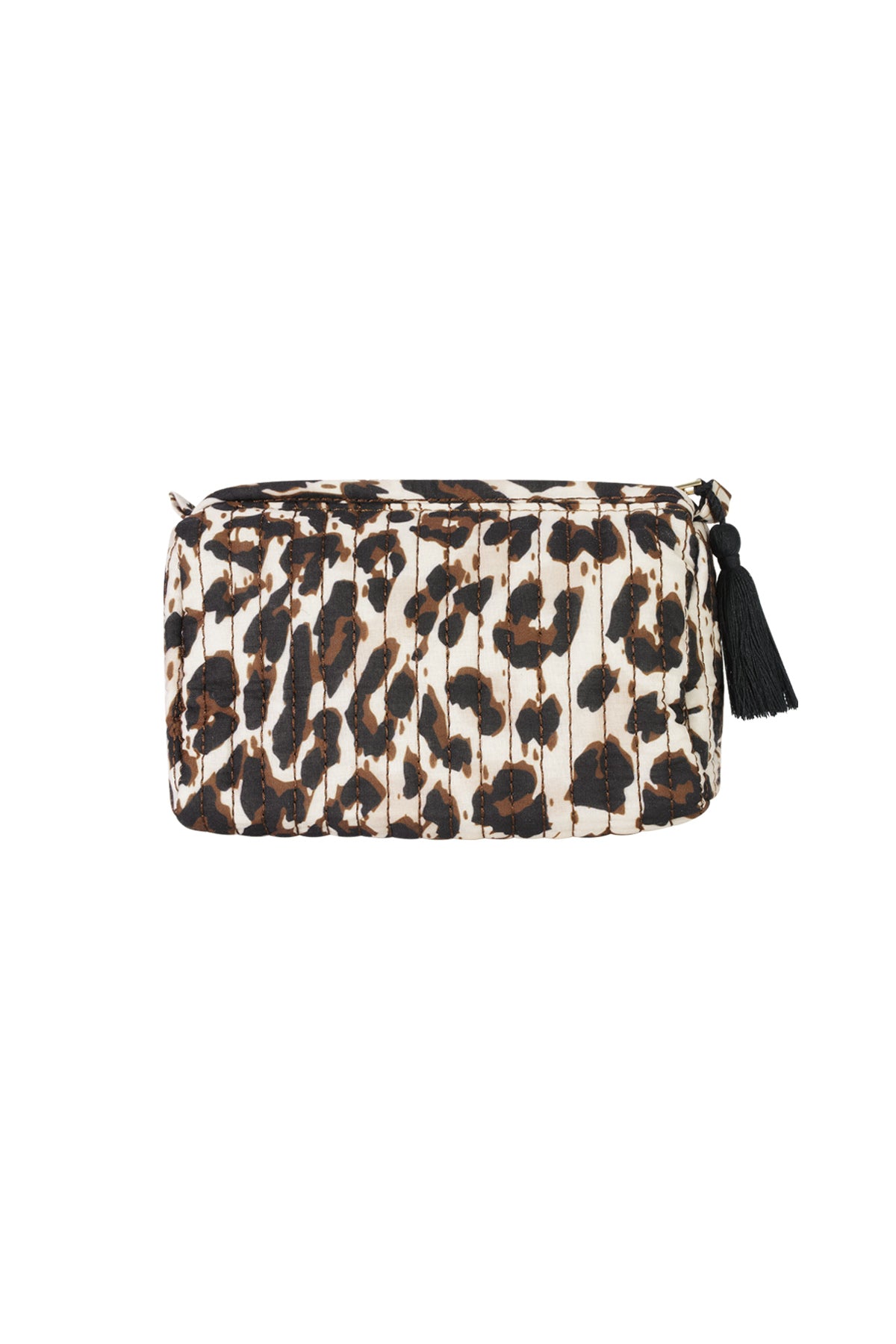 Borse per il trucco con stampa leopardata, accessori quotidiani in poliestere