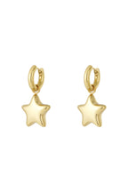Orecchini pendenti in acciaio inossidabile Star Daily Simple Series Gioielli da donna