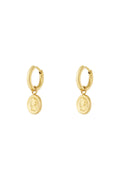 Orecchini con monete Muse