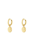 Orecchini con monete Muse