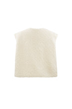 Woven Polyester Fiber Gilet Donna Casual Solid Color Fall/Winter