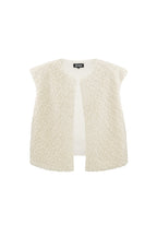 Woven Polyester Fiber Gilet Donna Casual Solid Color Fall/Winter