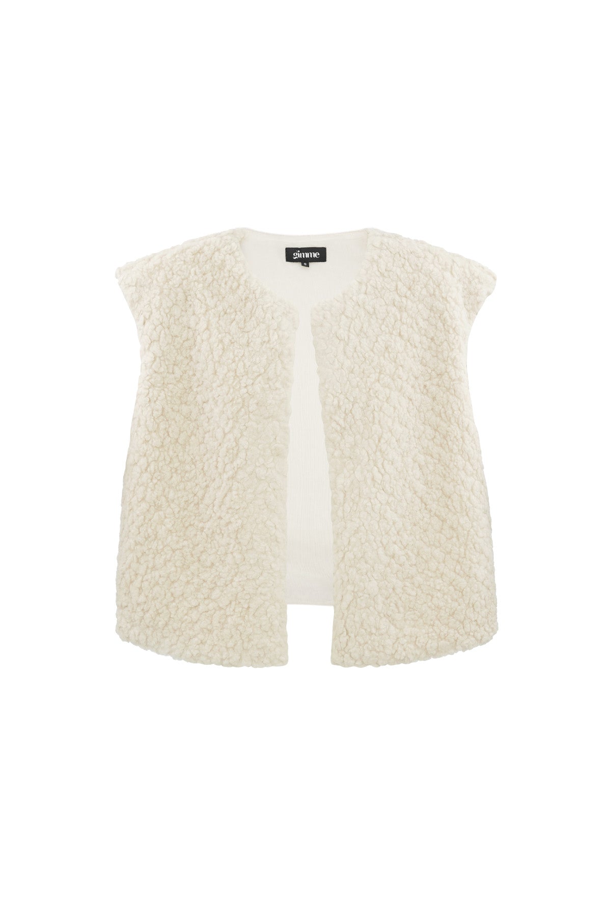 Woven Polyester Fiber Gilet Donna Casual Solid Color Fall/Winter