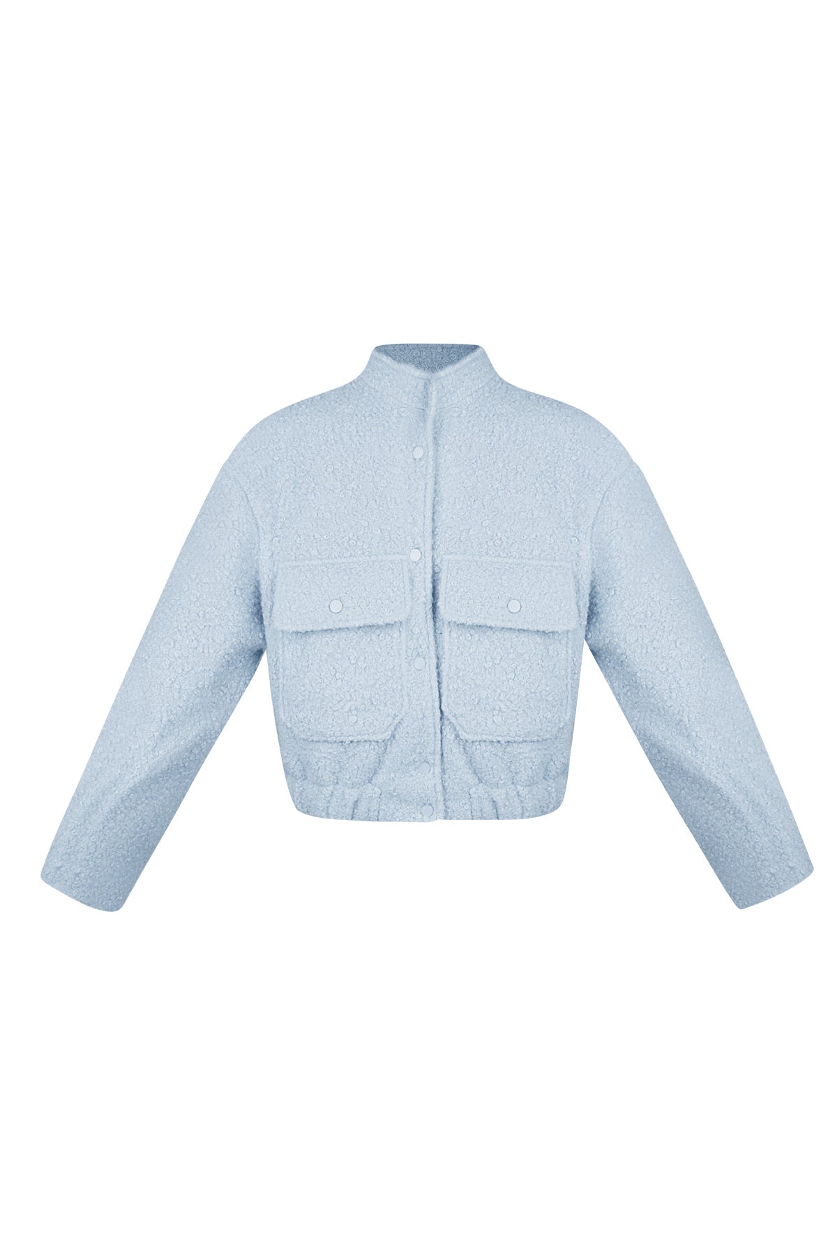 Giubbotto Donna in Fibra di Poliestere Tessuta Stile Casual Colore Puro Autunno/Inverno