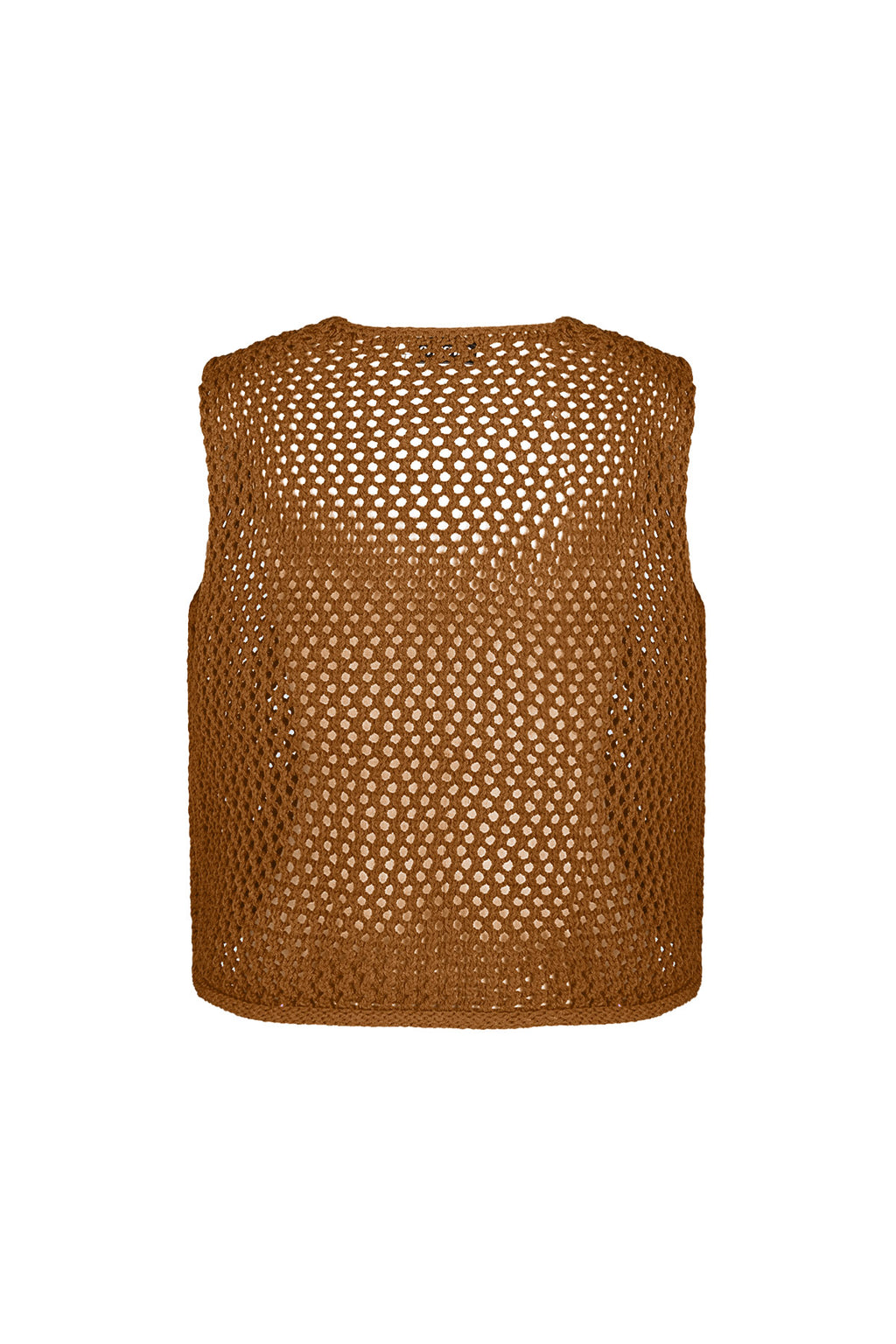 Maglia In Poliestere Tessuto Donna Gilet A Maglia Aperta