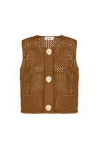 Maglia In Poliestere Tessuto Donna Gilet A Maglia Aperta