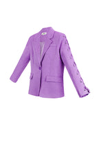 Set di Giacca da Donna in Poliestere con Maniche Legate