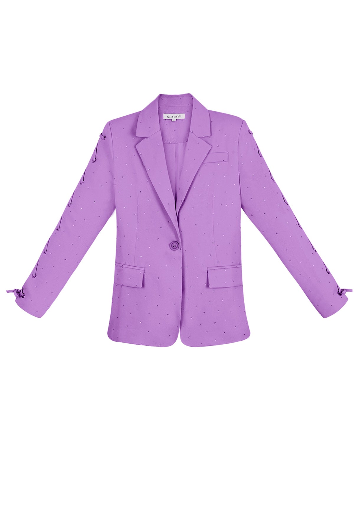 Set di Giacca da Donna in Poliestere con Maniche Legate